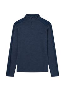 Amundsen Sports 5Mila Half Zip Merinojacke Herren Trekking (Gr M |blau)