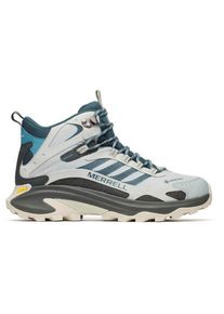 Merrell Moab Speed 2 Mid GTX Wanderschuhe Herren Wandern (Gr 46,5 |grau |wasserdicht)