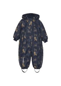 Minymo Snow Suit AOP Overall Kinder (Größe 74 |blau |wasserdicht)