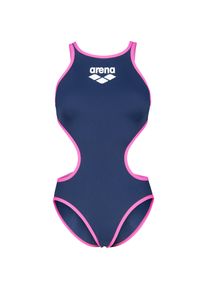 arena One Big Logo Schwimmanzug Damen - blau - Gr. 42