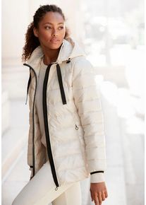 Lascana Steppjacke Cream Gr. 42 für Damen. Lässig Geschnitten
