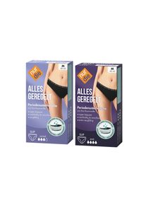Nur Die Damen Perioden-Slip Alles Geregelt Set Tag + Nacht 2er Pack