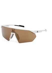 adidas Eyewear SP0076 Mirror Cat 3 (VLT 14%) Fahrradbrille Damen (beige)