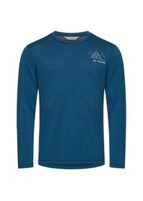 Vaude Monviso Wool L/S T-Shirt II Merinounterwäsche Herren (Gr M |blau)