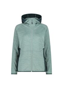 Fleecejacke CMP Jacket Fix Hood Damen (Gr 34 |t&uuml;rkis)
