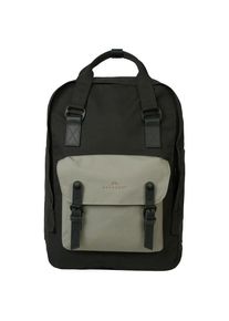 Doughnut Macaroon Large Meditative Dark Backpack 20 Daypack (schwarz)