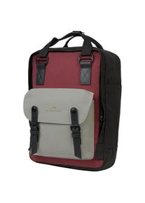 Doughnut Macaroon Meditative Dark Backpack 16 Daypack (grau)