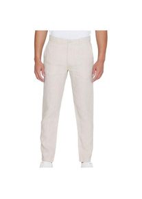 KnowledgeCotton Apparel Chuck Regular Linen Pants Freizeithose Herren (Gr 28 - Length: 34'' |grau)
