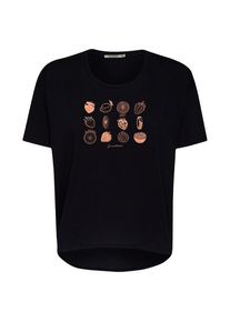Greenbomb Bike Strawberry Feel T-Shirt T-Shirt Damen (Gr L |schwarz)