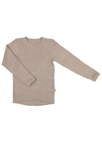 Langarm Unterhemde Joha Shirt L/S Basic Kinder (Gr 100 |beige)