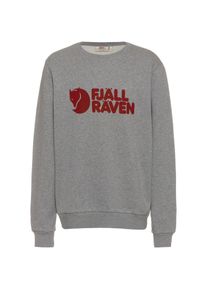 Fjällräven Fjällräven Logo Sweatshirt Herren - grau - Gr. S - Baumwolle