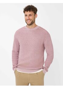 Brax Herren Strickpullover Style ROB cinder rose, Rosa, Gr. 5XL