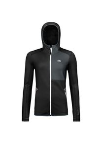Ortovox Fleece Hoody Fleecejacke Damen Ski (Gr M |schwarz)