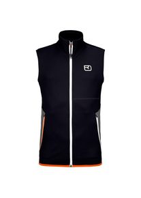 Ortovox Fleece Vest Merinoweste Herren Wandern (Gr M |schwarz)