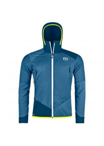 Ortovox Swisswool Col Becchei Hybrid Jacket Softshelljacke Men (Gr S |blau)