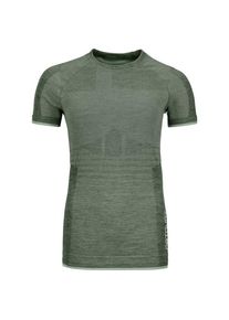 Ortovox 230 Competition Short Sleeve Merinounterwäsche Damen Snowboard (Gr XS |oliv)