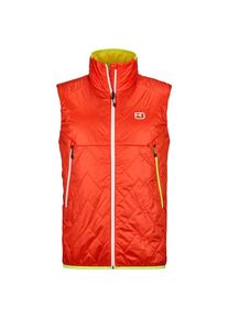 Woll- & Merinoweste Ortovox Swisswool Piz Vial Vest Herren (Gr L |rot)