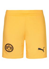 Puma Borussia Dortmund 25-26 Heim Shorts Kinder - gelb - Gr. 128 - Polyester