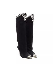 Isabel Marant Stiefel & Boots - Lilezio Boots Leather - Gr. 38 (EU) - in Schwarz - f&uuml;r Damen