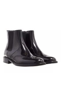 SAINT LAURENT Stiefel & Boots - Patent Leather Ankle Boots - Gr. 36,5 (EU) - in Schwarz - f&uuml;r Damen