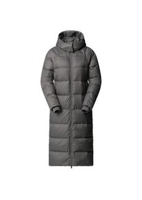 The North Face Hydrenalite City Long Down Hooded Parka Mantel Damen (Gr XXL |grau)