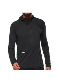 Mammut Eiger Nordwand Advanced First Layer Half Zip Fleecejacke Herren (Gr M |schwarz)