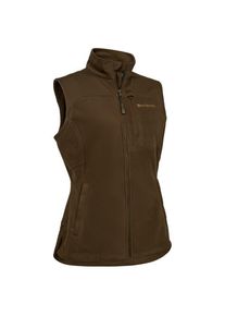 Deerhunter Muflon Pro Fleece Waistcoat Fleeceweste Damen (Gr 42 |braun)