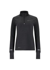 Endurance Canna V20 Melange Midlayer Laufshirt Damen (Gr 40 |schwarz)