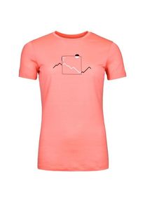 Ortovox 150 Cool Peak Focus T-Shirt Merinoshirt Damen (Gr S |rot)
