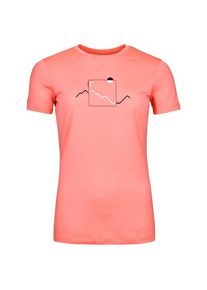 Ortovox 150 Cool Peak Focus T-Shirt Merinoshirt Damen (Gr S |rot)