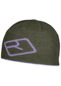 Ortovox Merino Logo Knit Beanie Mütze (Größe 50-56 cm |oliv)
