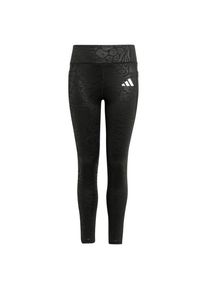 Adidas All Sports Optime Animal Print Leggings Leggings Kinder (Gr 128 |schwarz)