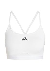 Adidas Aeroimpact Light Support Bra Sport-BH Damen Workout (Gr L |weiß)