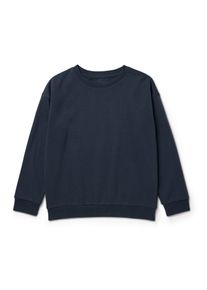 Tchibo - Kinder-Sweatshirt mit angerauter Innenseite - Kinder - Gr. 134/140 - dunkelblau