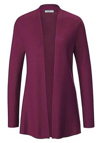 Peter Hahn - Strickjacke aus 100% SUPIMA®-Baumwolle, lila, Gr. 36 / S - Baumwolle