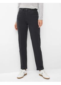 Raphaela by Brax Damen Five-Pocket-Hose Style CORRY ANTHRA Dunkelgrau Anthrazit, dunkelgrau - anthrazit, Gr. 44K