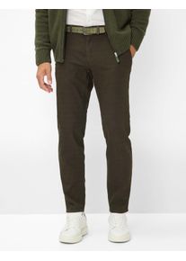 Brax Herren Chino Style FABIO OLIVE, dunkelgr&uuml;n, Gr. 35/38