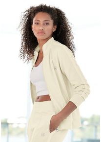 active by Lascana LASCANA ACTIVE Sweatjacke beige Gr. XS (32/34) für Damen. Nachhaltig.