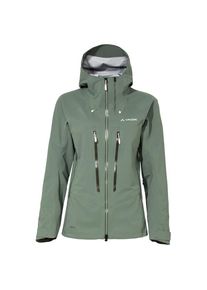 Vaude Monviso 3L Jacket Regenjacke Damen (Gr 36 |gr&uuml;n |wasserdicht)