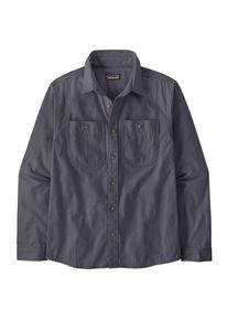 Hemd Patagonia Point Reyes Canvas Shirt Herren (Gr S |grau/blau)