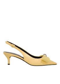 Furla Sandaletten mit Absatz - Furla Sfera Slingback T.50 - Gr. 39 (EU) - in Gelb - f&uuml;r Damen