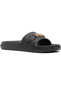 Versace Slipper & Pantoletten - Sandals Black - Gr. 40 (EU) - in Schwarz - f&uuml;r Damen