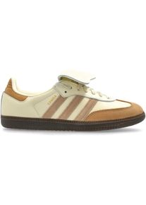 Adidas Low-Top Sneaker - Samba Lt W Cream White/warm Sandstone/gold Met - Gr. US_11_5 - in Weiß - für Damen