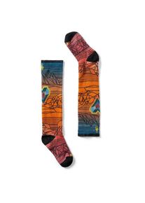 Smartwool Juniors Ski Zero Cushion Geo Peaks Print Multifunktionssocken Kinder (Gr M |bunt)