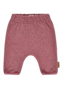 Fleecehose Sterntaler Hose Fleece Kinder (Gr 74 |rosa/rot)