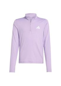 Adidas Goto PZ 1/4 Zip Longsleeve Tee Funktionsshirt Kinder (Gr 164 |lila)