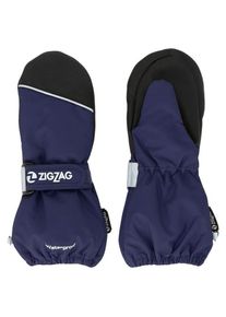 ZIG ZAG Shildon Waterproof Mittens Handschuhe Kinder (Größe 116/122 |blau |wasserdicht)