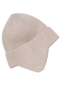 Huttelihut Hat Wool Knit Windstop Mütze Kids (Gr 53 cm - 4-6 Years |grau/rosa)