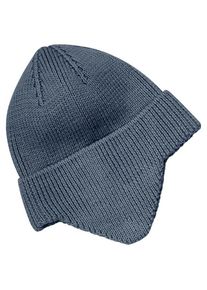 Mütze Huttelihut Hat Wool Knit Windstop Kinder (Gr 53 cm - 4-6 Years |blau)
