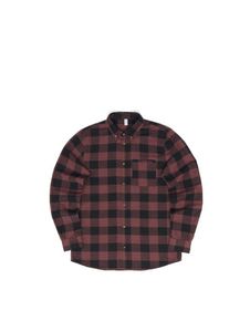 Hemd Mazine Checked Flannel Shirt Herren (Gr M |braun)